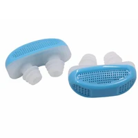 2 in 1 health anti snoring air purifier relieve nasal congestion snoring devices ventilation anti snoring nose clip tool