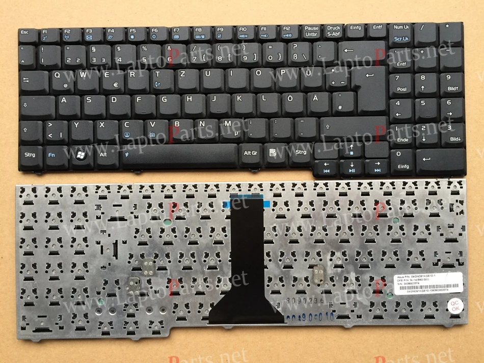 Клавиатура для ноутбука Asus M51 M51V M51E M51Q M51S M51A M51T M51TA M51K F7 F7E F7F F7S F7Z|keyboard for asus|laptop