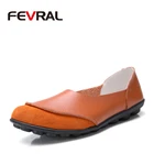 FEVRALмодные женские туфли из спилка на плоской подошве; Женские повседневные удобные лоферы на плоской подошве; 10 цветов; Мокасины; Женская обувь