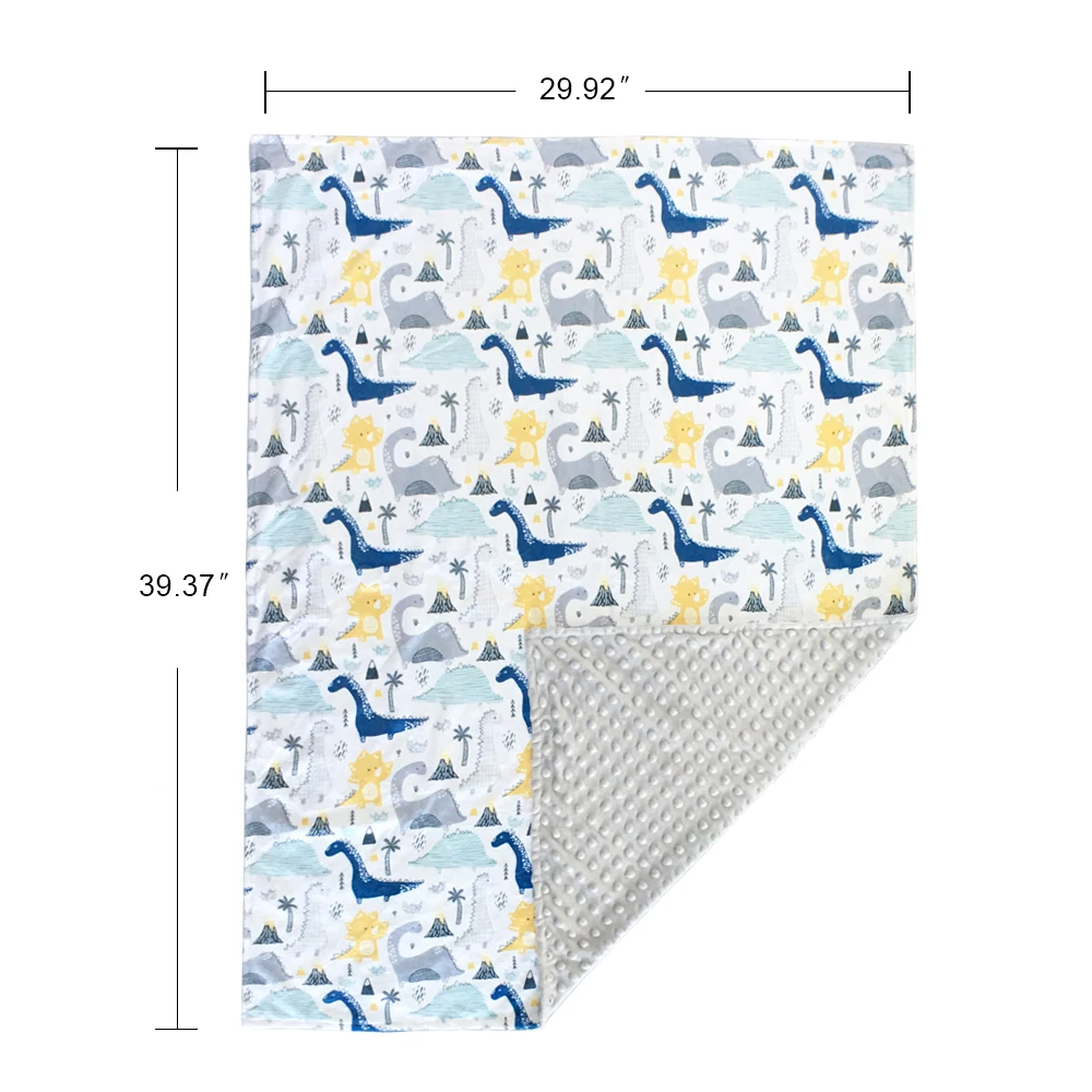 Детское одеяло для малышей мягкое сиденья двойное детское девочек и мальчиков |