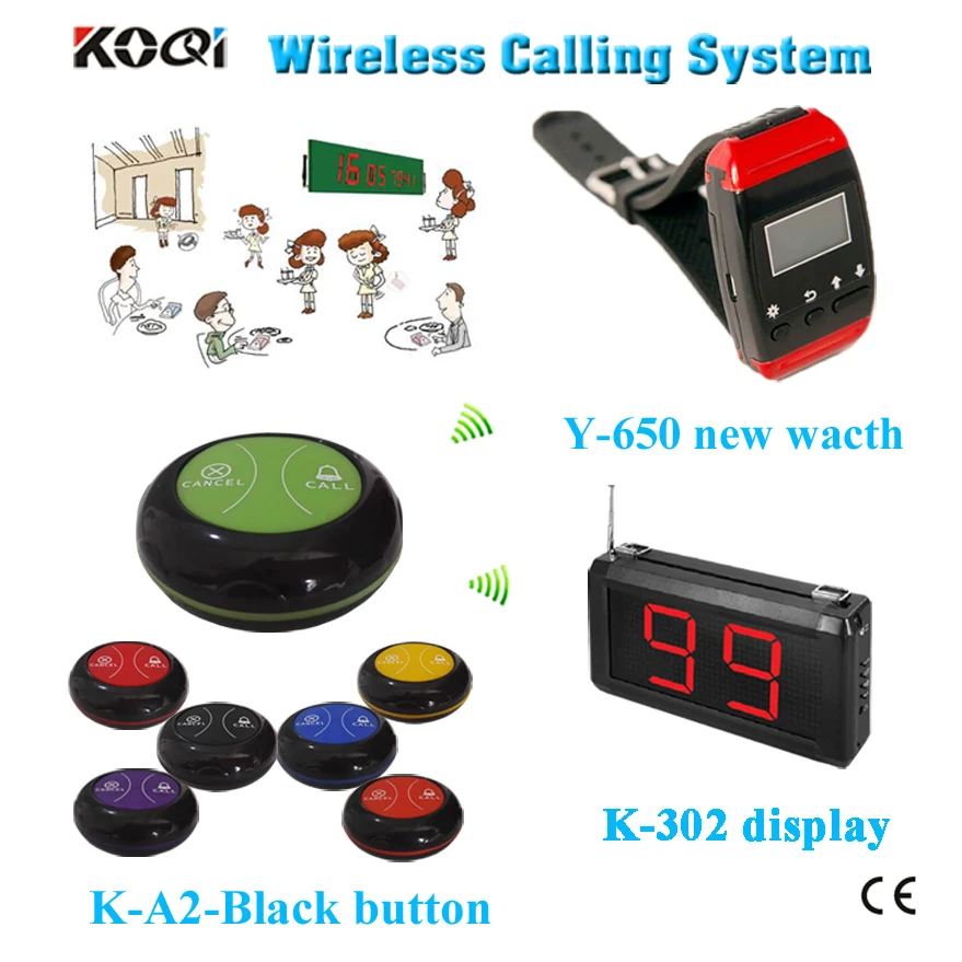 Беспроводная система связи с 2 кнопками может изменить язык для телефонных