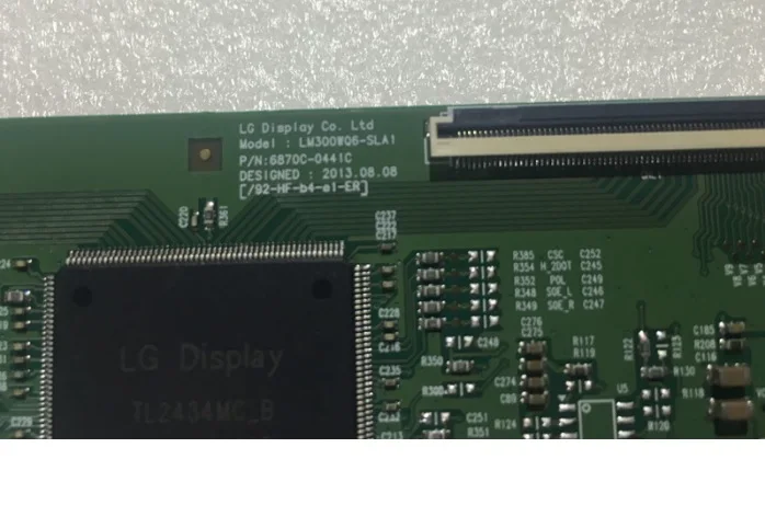 Оригинальная логическая плата TCON для LG 6870C 0441B/6870C 0441C LM300WQ6 SLA1 ЖК контроллер