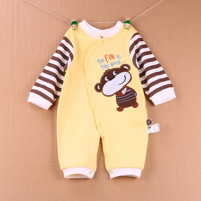 Одежда для новорожденных мальчиков и девочек от 0 до 12 месяцев весенне осенние