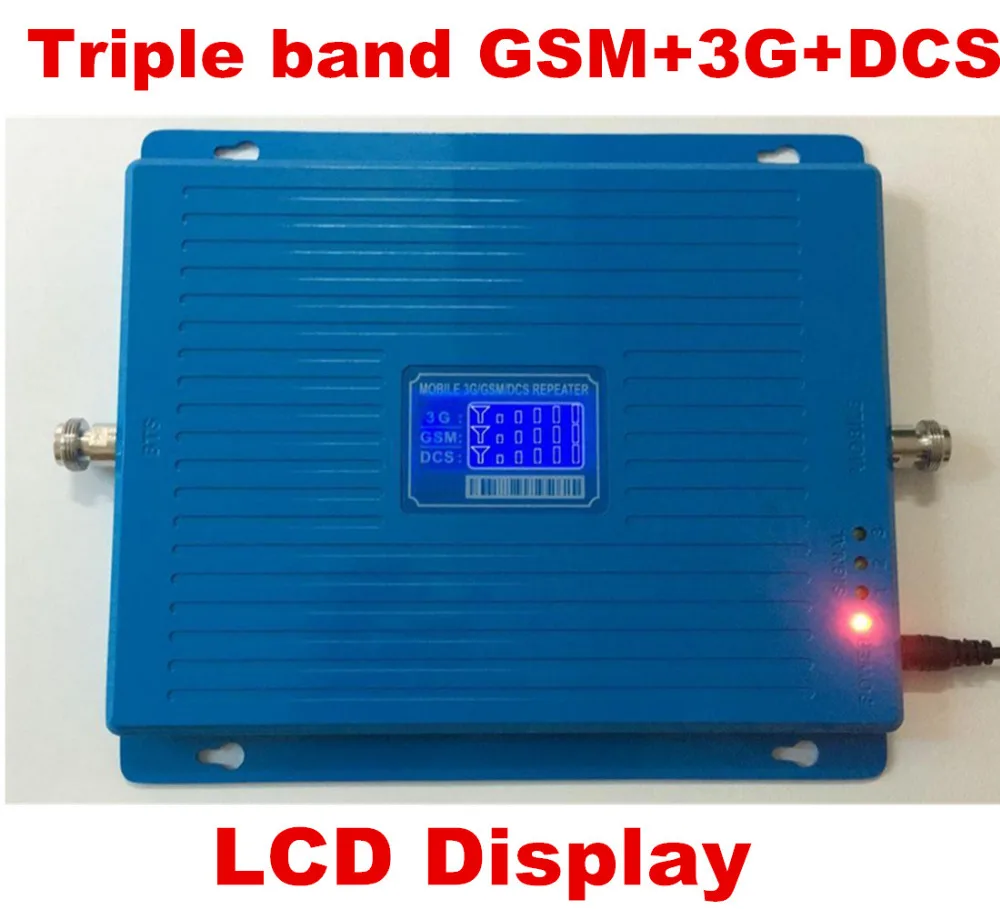 2g 3g 4g gsm ретранслятор 900 1800 2100 трехполосный dcs wcdma сотовый телефон сигнала