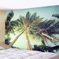 beautiful coconut landscape print wall tapestry cheap hippie wall hanging hohemian tapestry tapestry mandala wall art d