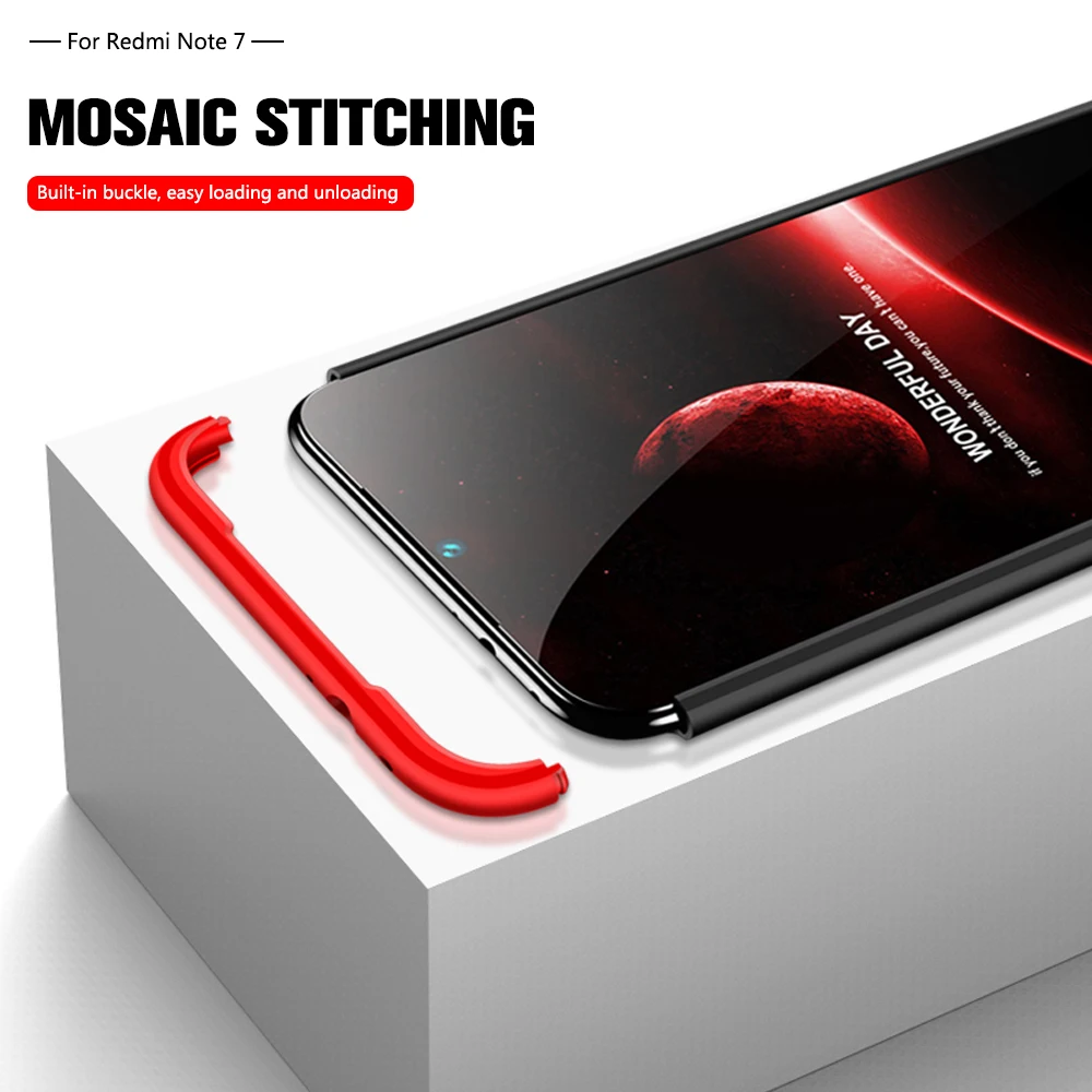 Чехол с полной защитой для Redmi Note 7 жесткий чехол из поликарбоната Xiomi Xiaomi 6 5 Pro |