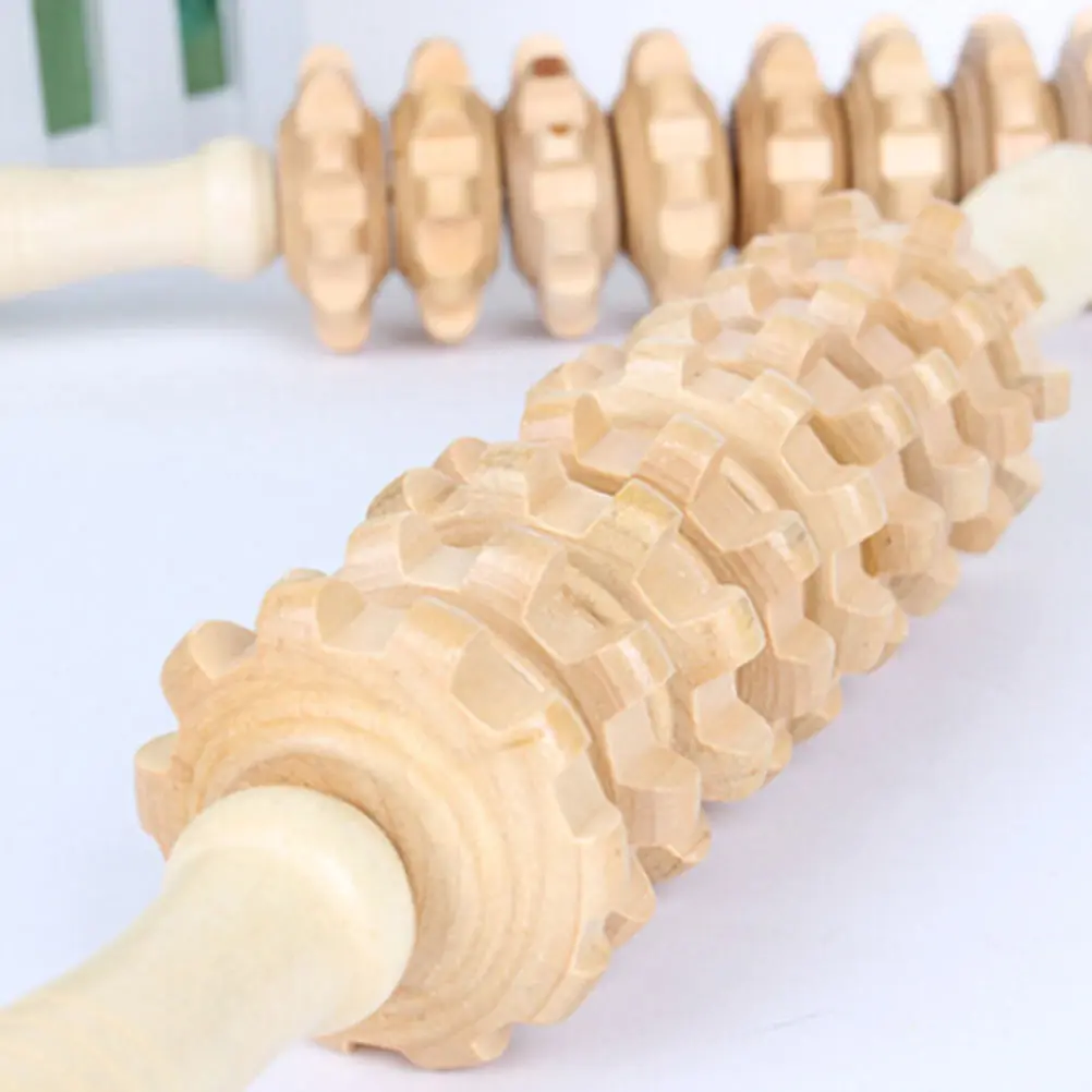 1 шт. Спортивная деревянная роликовая палочка для глубокого