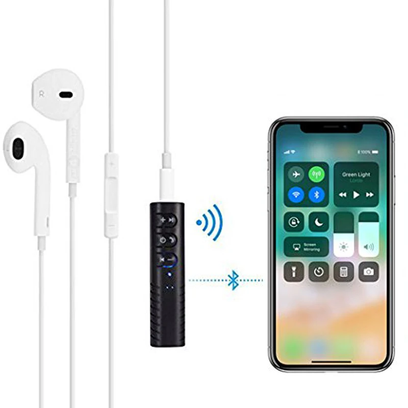 Беспроводной Bluetooth 4 1 приемник 3 5 мм разъем аудио музыкальный адаптер
