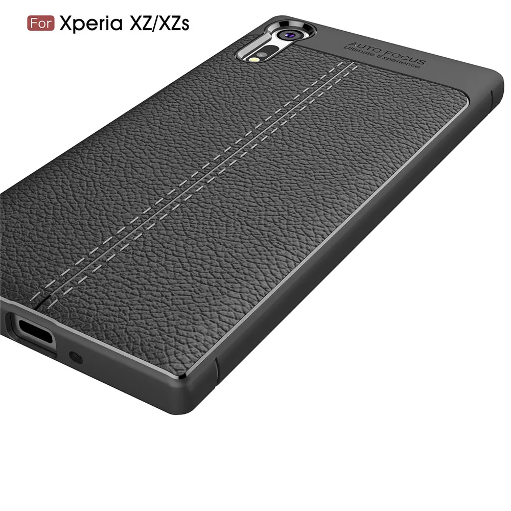 For Sony Xperia XZ XZs Phone Case luxury PU Leather Soft TPU Silicone Shield Back Cover XZS Protection |
