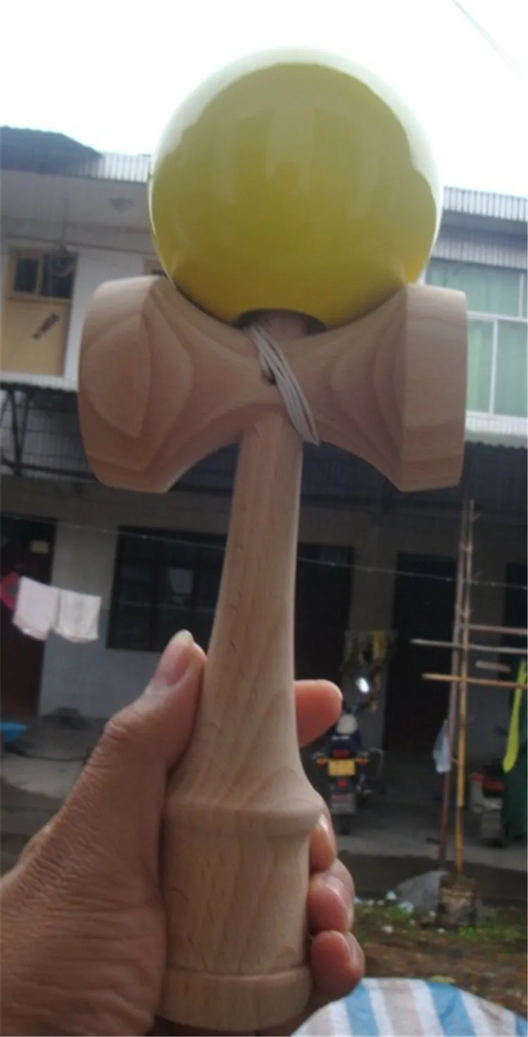 Large size Professional jumbo kendama diameter 8CM wood sword ball Toy Juggling Ball Game Gift For Children Adult | Игрушки и хобби
