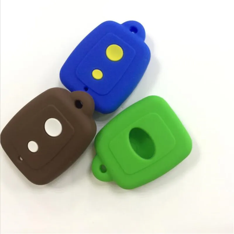 Силиконовый резиновый чехол для автомобильного ключа Perodua Myvi Viva Alza 2 кнопки