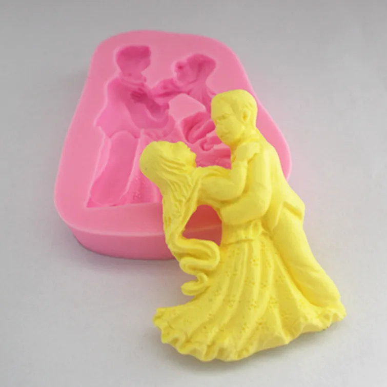 Мужские и женские формы для танцевальных тортов форма мыла шоколада кухни