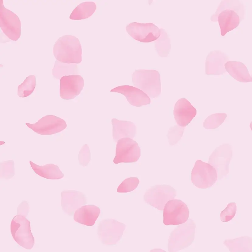 002 petal Новое поступление, розовые лепестки цветов, настенная бумага, милая самоклеящаяся бумага для маленьких девочек, детская комната, настенная бумага, декор для детской спальни, W049 - Цвет: 002 petal