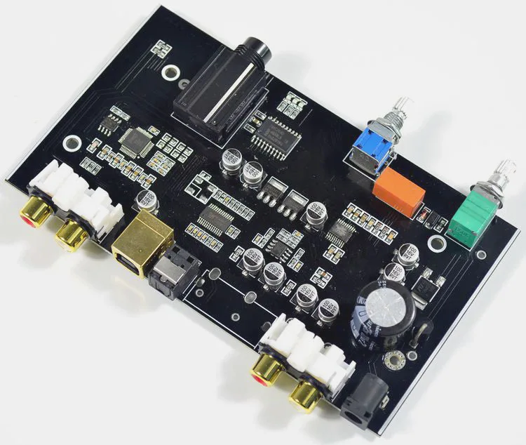 Xiang sheng PCM5100 ЦАП Плата MS8416 волоконно-оптический USB аудио регулятор громкости декодер доска NE5532 op amp ЦАП Плата