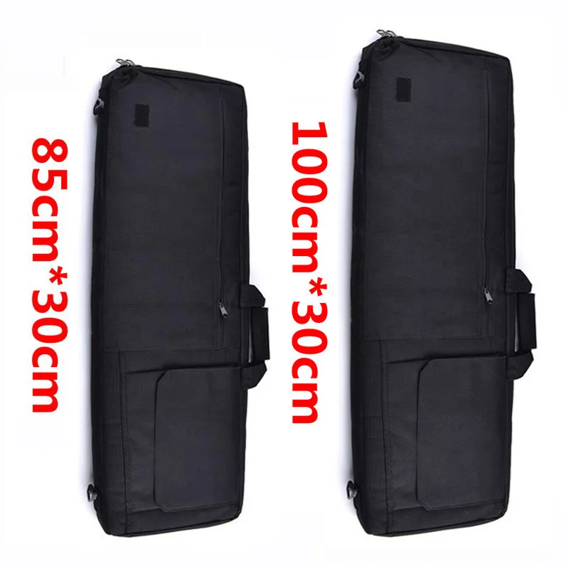 85cm / 100cm Tactical Gun Bag Hunting Rifle Gun Carry Bag Airsoft Rifle Case Hunting Bags Sniper Gun Protective Case 130cm tactical gun bag military sniper shooting rifle gun bag hunting airsoft gun carry case large capacity rifle bag