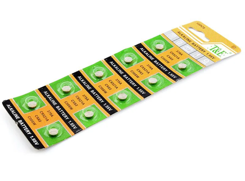 10 шт./лот новые долговечные часы 379 SR521SW D379 SR63 V379 AG0 батарейки и монеты сделанные в