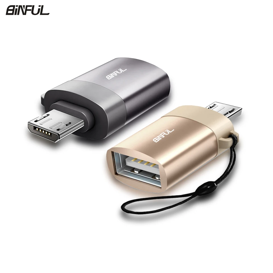 Micro USB OTG адаптер для Huawei Honor 9 Lite Mate 8/7 зарядный кабель штекер на 2 0 Мини конвертер устройство чтения