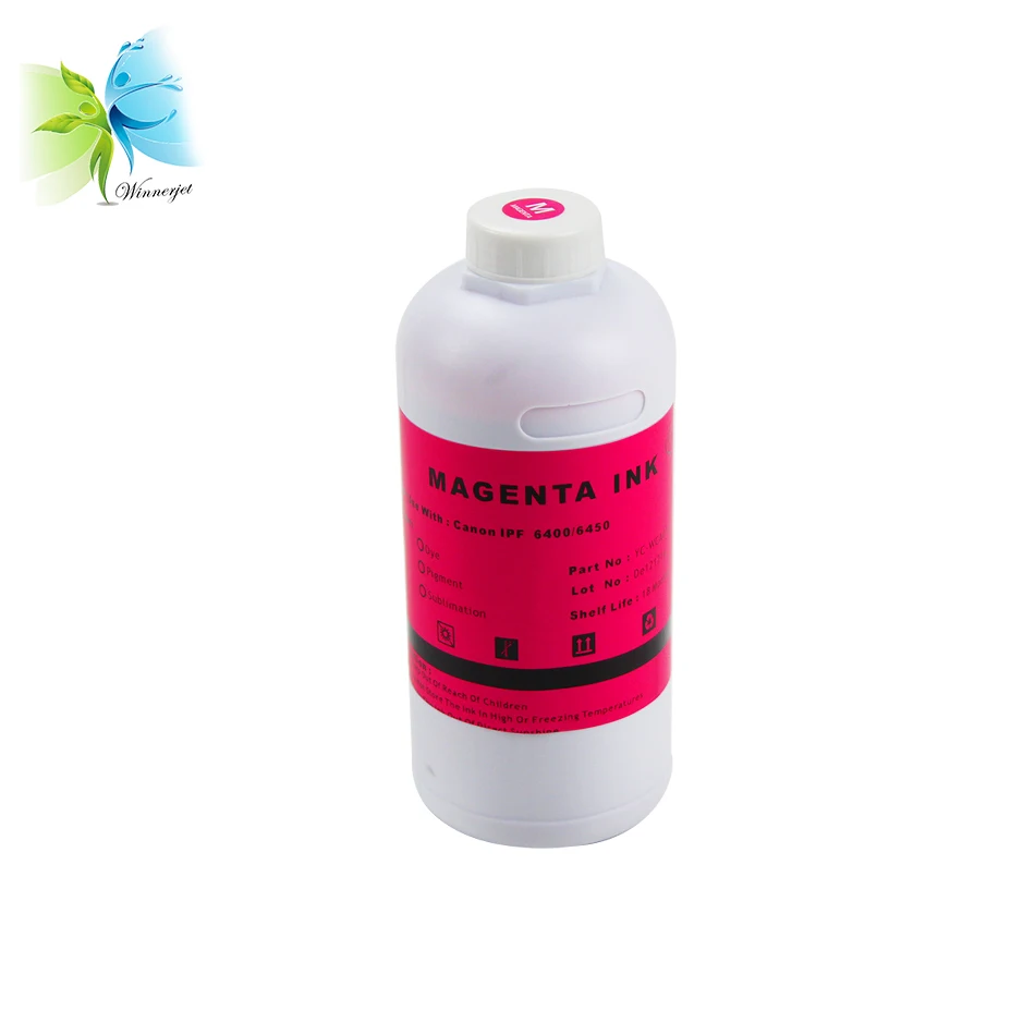 Winnerjet 500 мл X 12 видов цветов PFI 106 206 китайские пигментные чернила для Canon IFP6400 IPF 6450