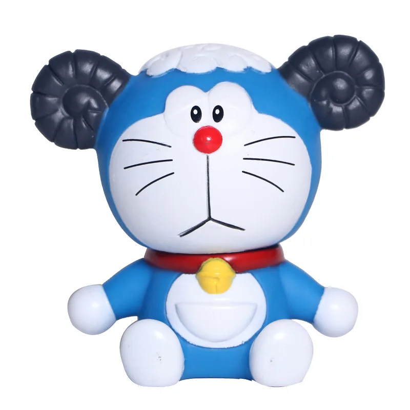 12 шт./компл. Doraemon символические животные Аниме фигурки автомобиля украшения