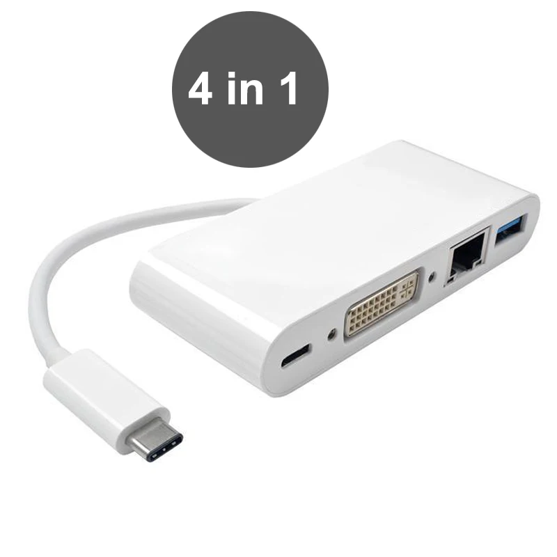 Кабель преобразователь hd2.0 DVI для нового apple macbook и pro|Кабели VGA| |