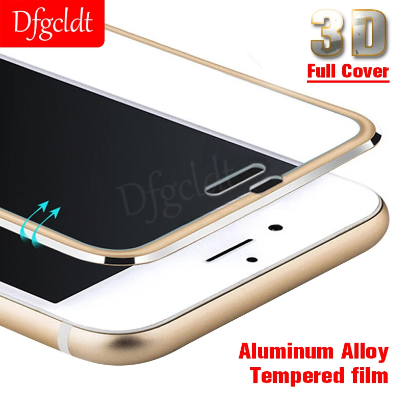 Защитное стекло закаленное 3D для iPhone 8 6 6S 7 Plus|Защитные стёкла и плёнки телефонов| |