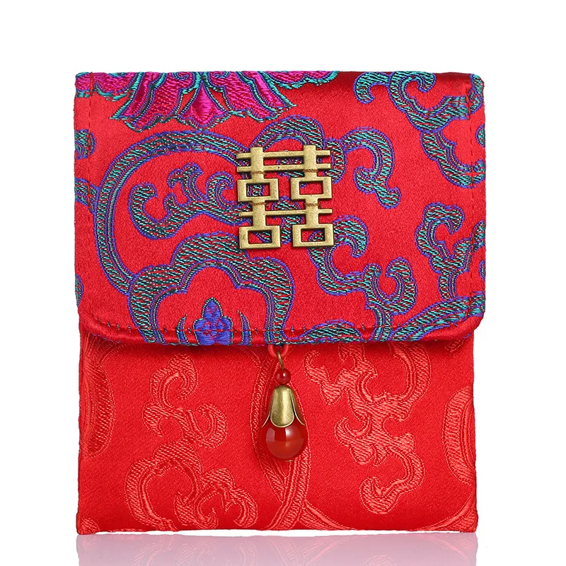 2 шт./лот высокое качество в китайском стиле Красный цвет с подсолнечником/волна