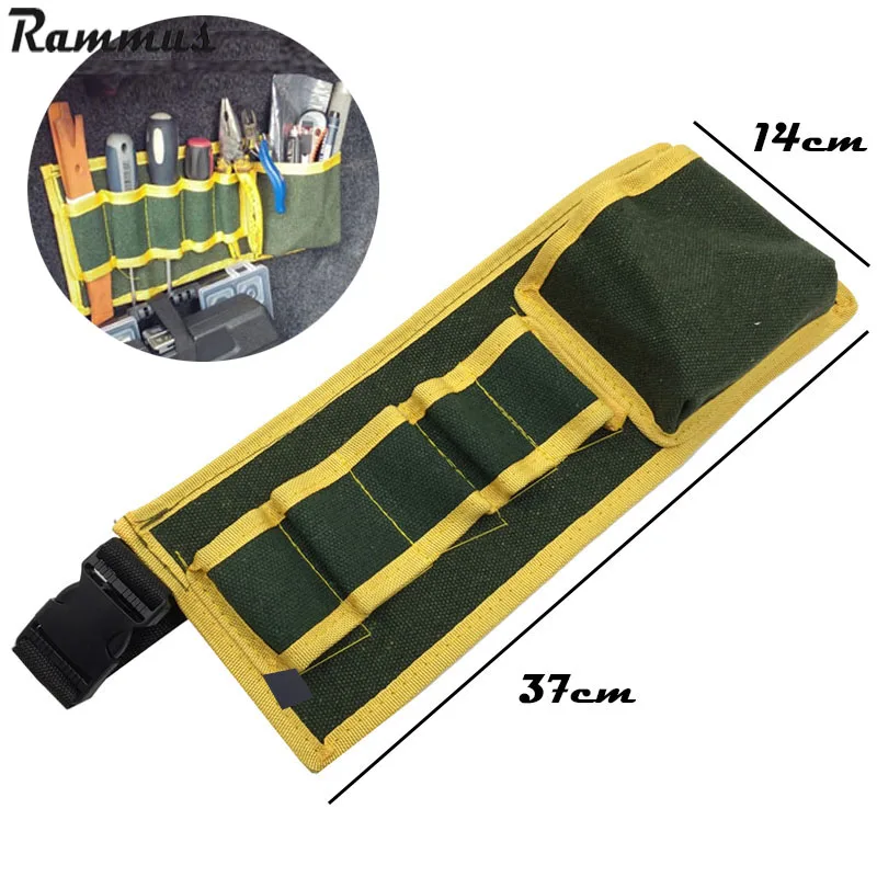 Многофункциональный инструмент холст мешок безопасным ремень Чехол утилита