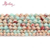 6810mm snakeskin shoushan faceted square natural stone beads for jewelry making diy bracelet necklace loose 15 free shipping