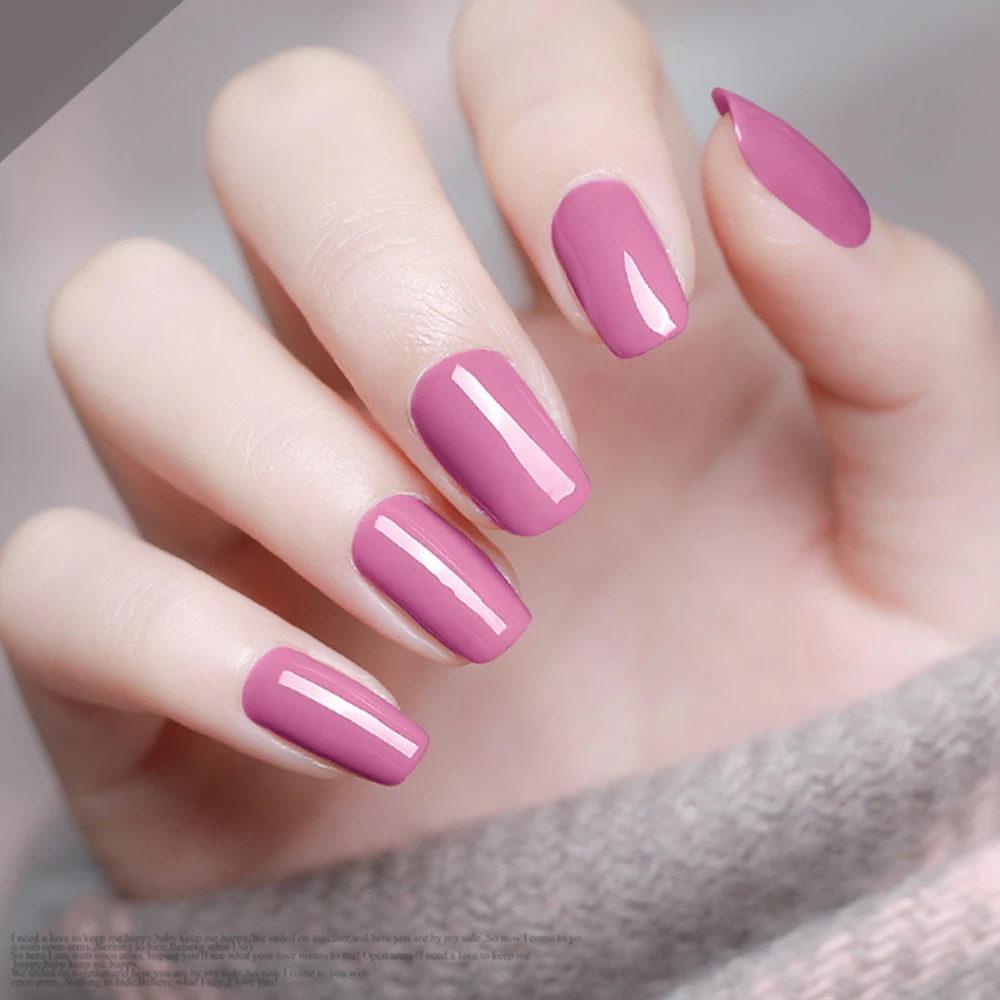 Modelones 5 шт./лот набор розовых цветных светодиодных гель лаков для ногтей