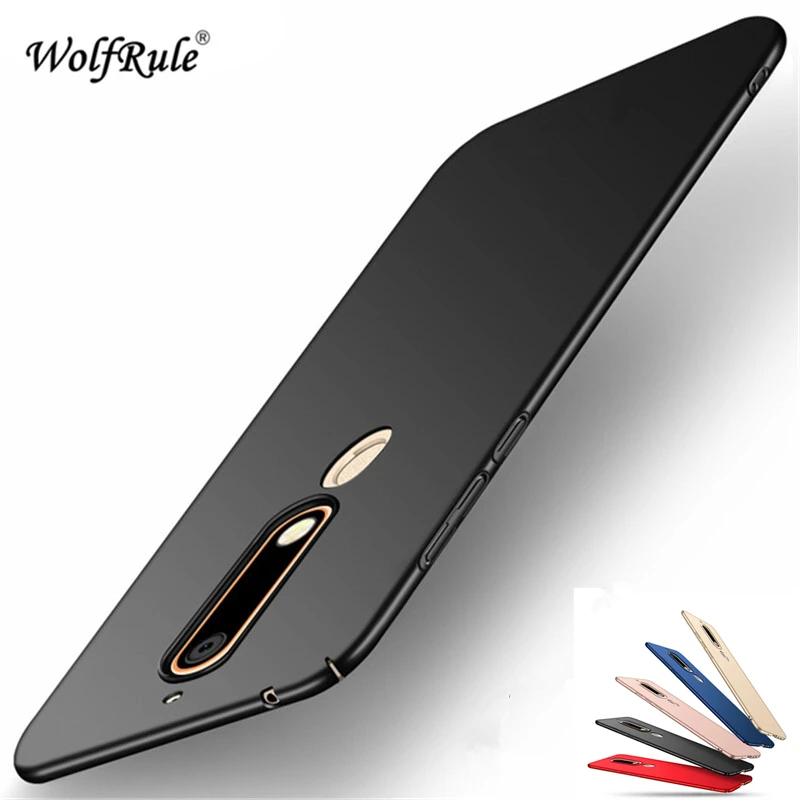 WolfRule чехол для Nokia 6 1 ультра тонкий гладкий защитный пластиковый PC 2018 сумка|case for