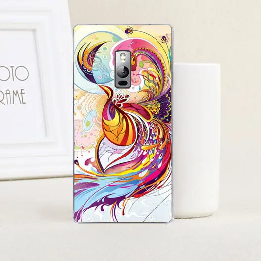 Новый Модный чехол с принтом для Oneplus 2 One Plus Two милый из кожи изображением Губки