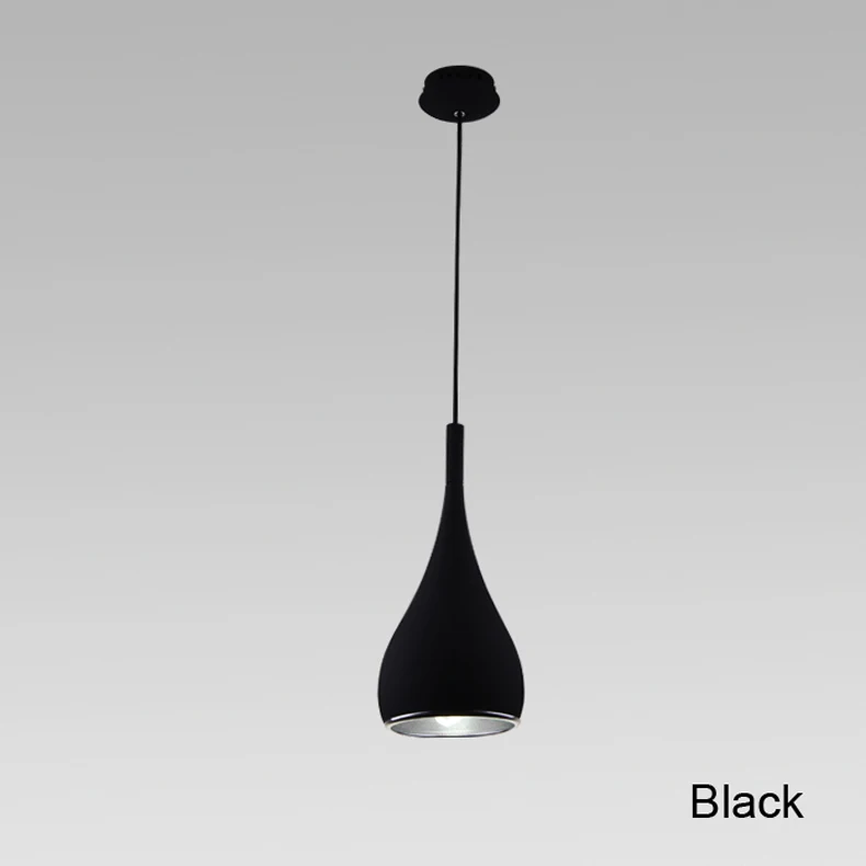 Американский стиль, модный подвесной светильник Dia16cm* H120cm, кухонный подвесной светильник, алюминиевый хром, 110-240 V, три цвета, обеденный светильник