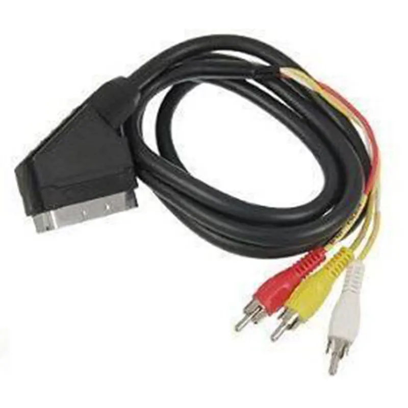 Аудио/видео кабель SCART на 3 RCA PHONO 1 5 м | Компьютеры и офис