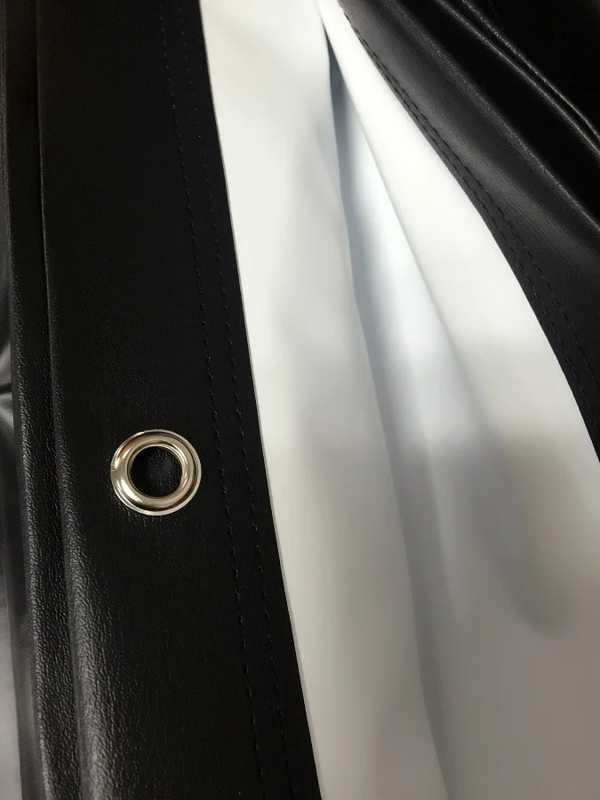 Задний проекционный экран с люверсами большие люверсы задняя проекция|rear projection