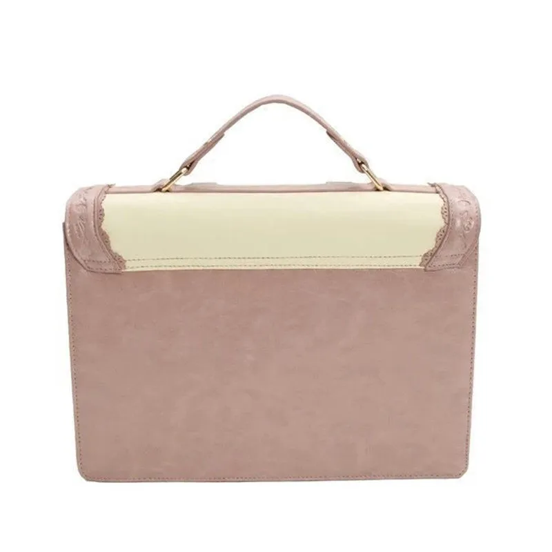 Lolita Style Pink Alice Embroidery Handbag axes femm Shoulder BAG Messenger Bag School Wo Lady Girls | Багаж и сумки
