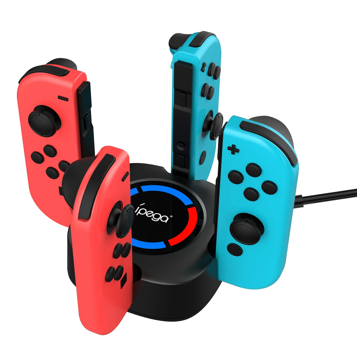 2019 новейшее зарядное устройство для nintendo Switch 4 Joy con светодиодный зарядная док