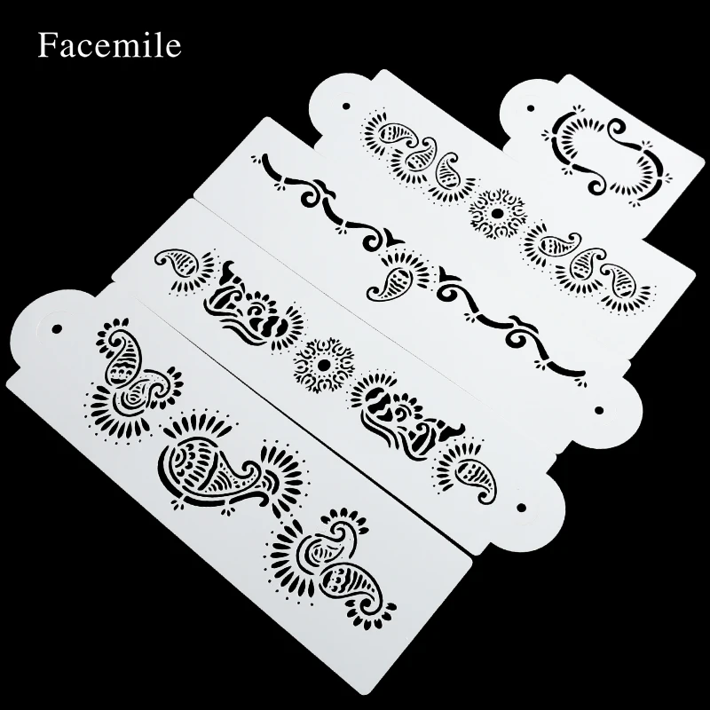 Facemile 5 шт./компл. в форме рыбы помадка торт Deorationg трафарет свадебный украшение 55061 |