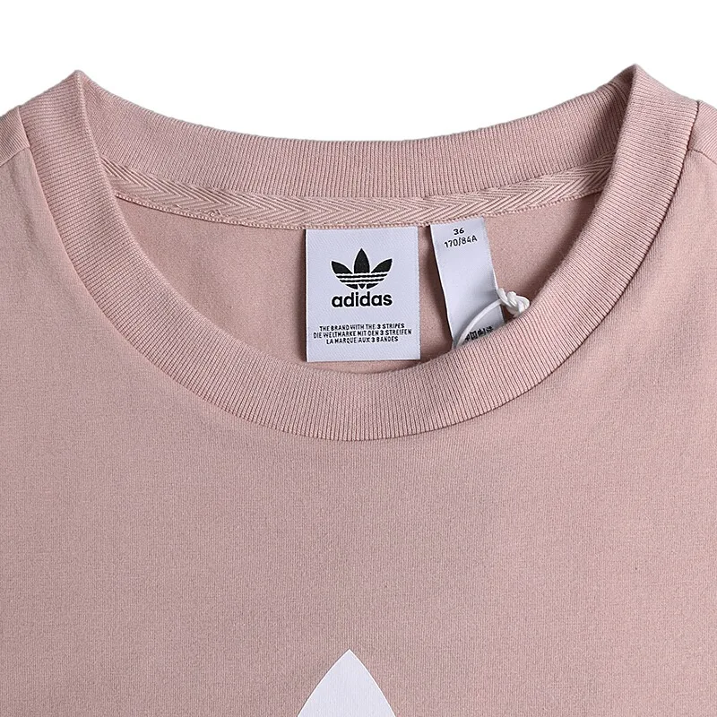 Оригинальный Новое поступление 2018 Adidas Originals TREFOIL TEE Для женщин футболки с коротким