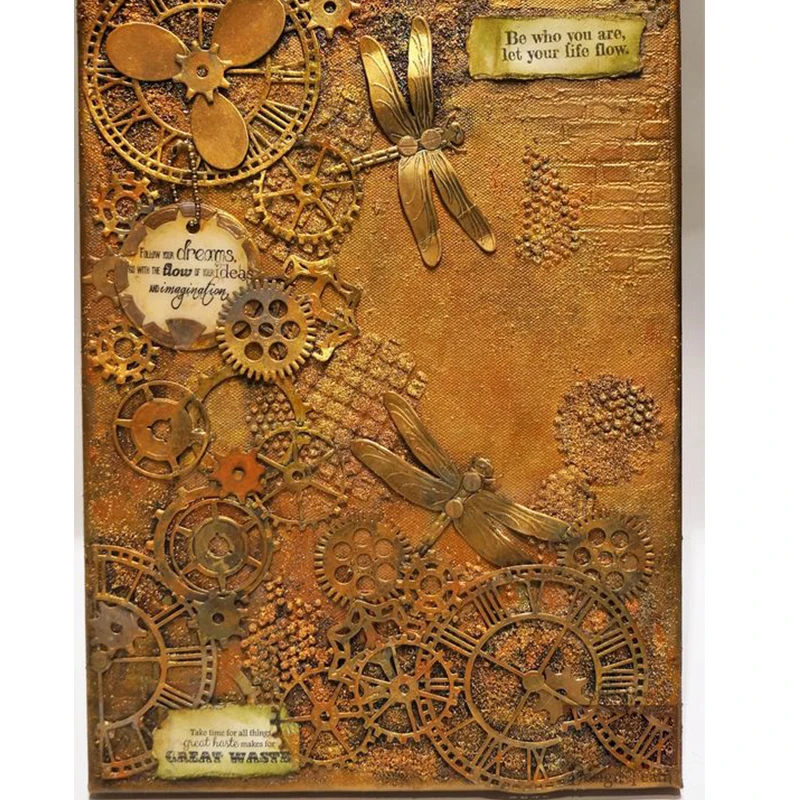 Набор металлических трафаретов для скрапбукинга | Дом и сад