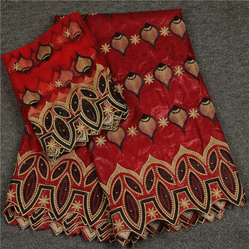 Черный Базен riche ткань вышитая бисером африканская вышивка getzner с французской