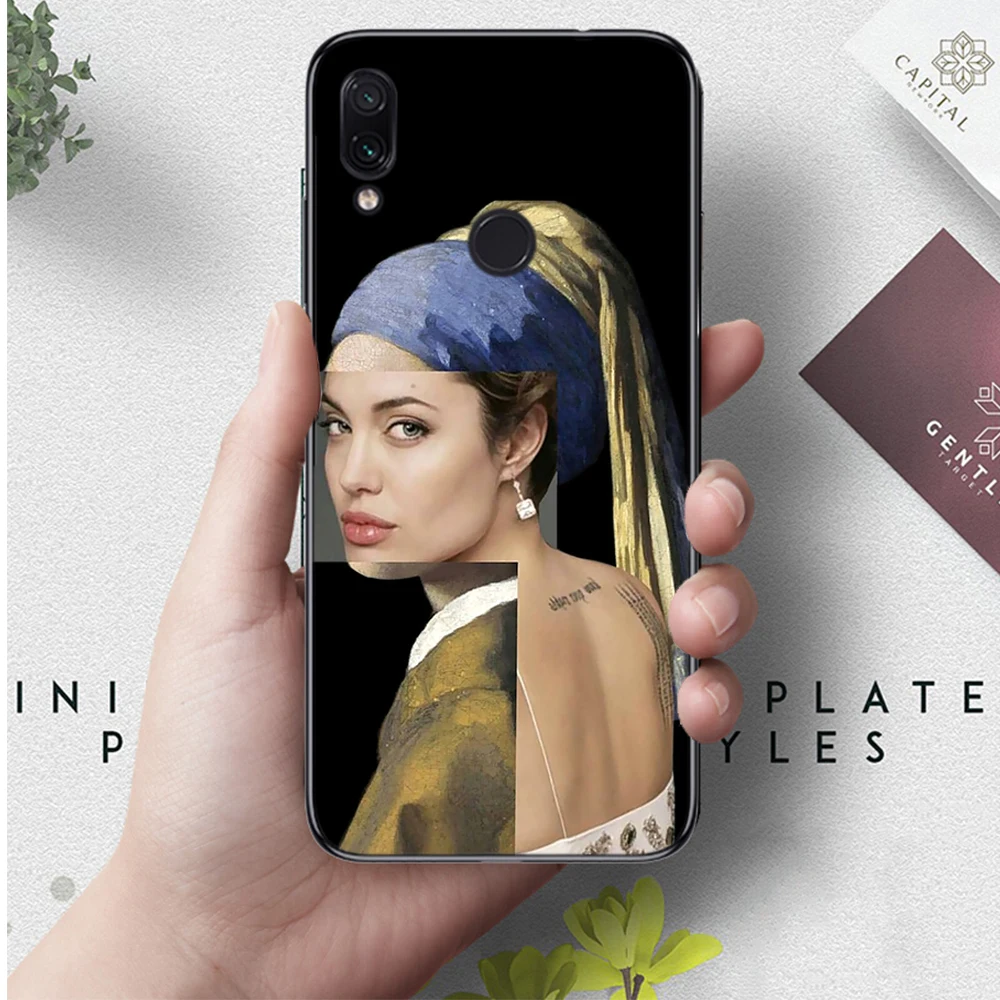 Забавный силиконовый чехол Lavaza Mona Lisa для Xiaomi Redmi 4A 4X5 5A 6 6A 7 7A 8 8A K20 Pro Plus S2 Go - Цвет: 3