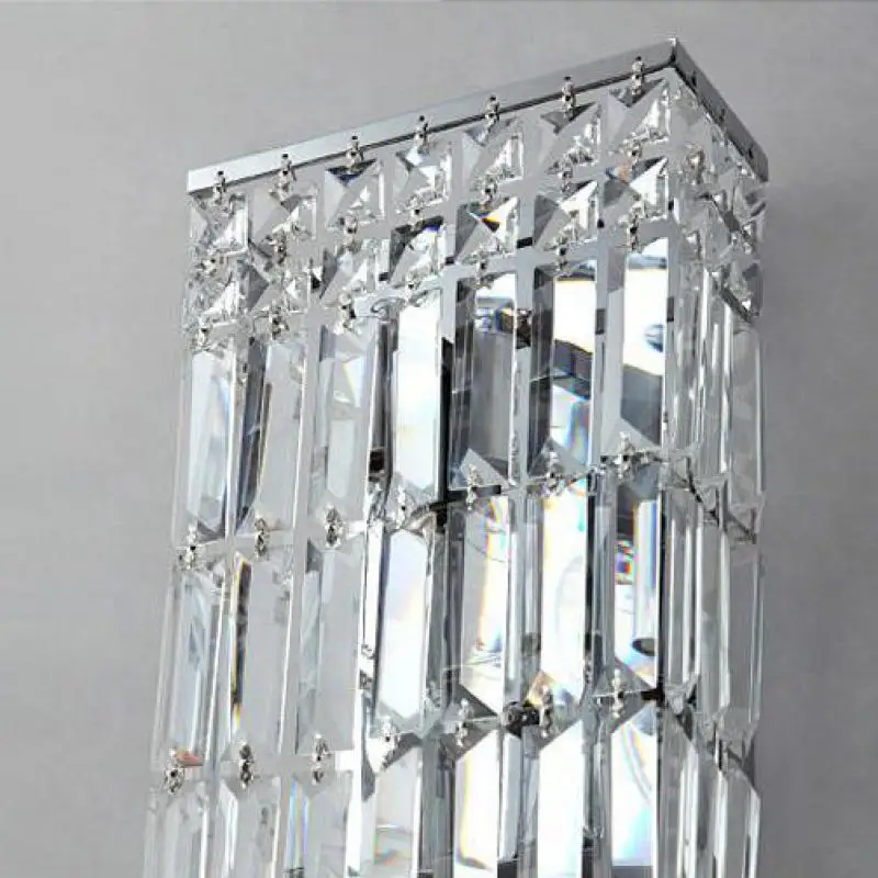 Маленькая светодиодная Хрустальная настенная бра для бара спальни Arandela зеркало