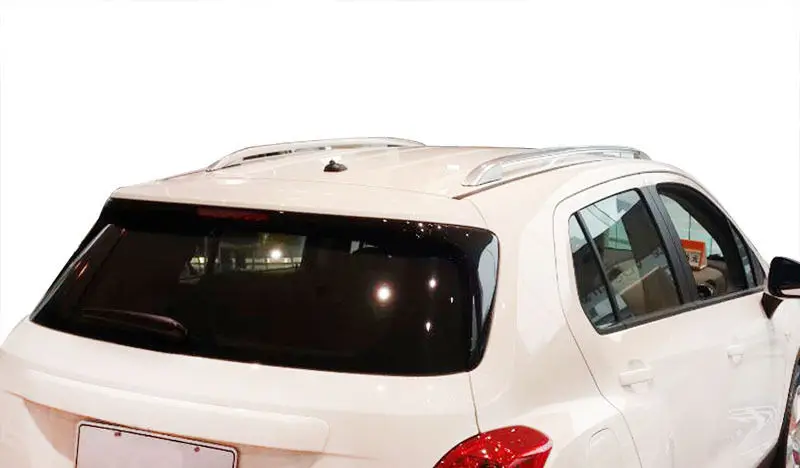 

2PCS Silvery Aluminum roof rack Rail Side Bar For Chevrolet Trax 2014-2016