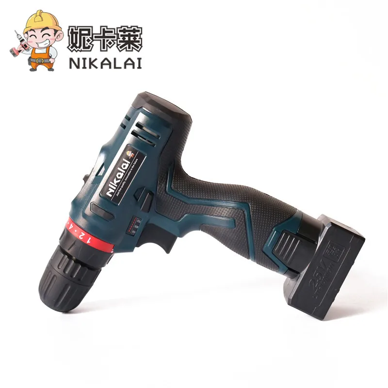 Двухскоростная Беспроводная электрическая отвертка 25 в водонепроницаемая