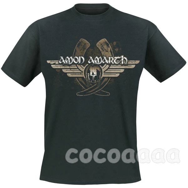 Летняя стильная брендовая рубашка Amon Amarth Rock 3D mma fitness Punk Hardrock Heavy Metal vintage camisetas hombre