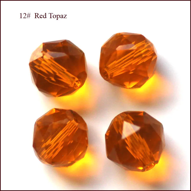 AAA 10 мм 100 шт оптом и в розницу красивые модные стеклянные граненые круглые бусины