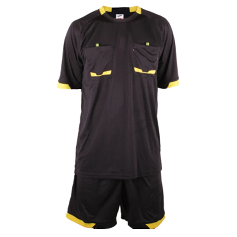 Новинка набор для судей мужские футбольные майки комплект футбольной одежды