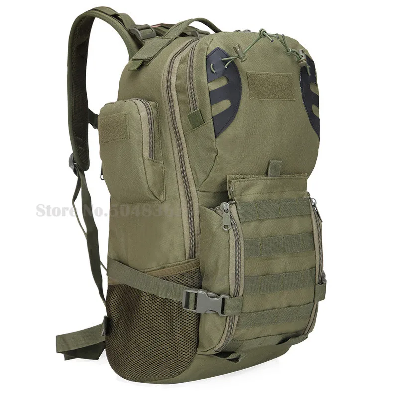 45L Тактический Большой Вместительный Рюкзак Molle военный рюкзак камуфляжный