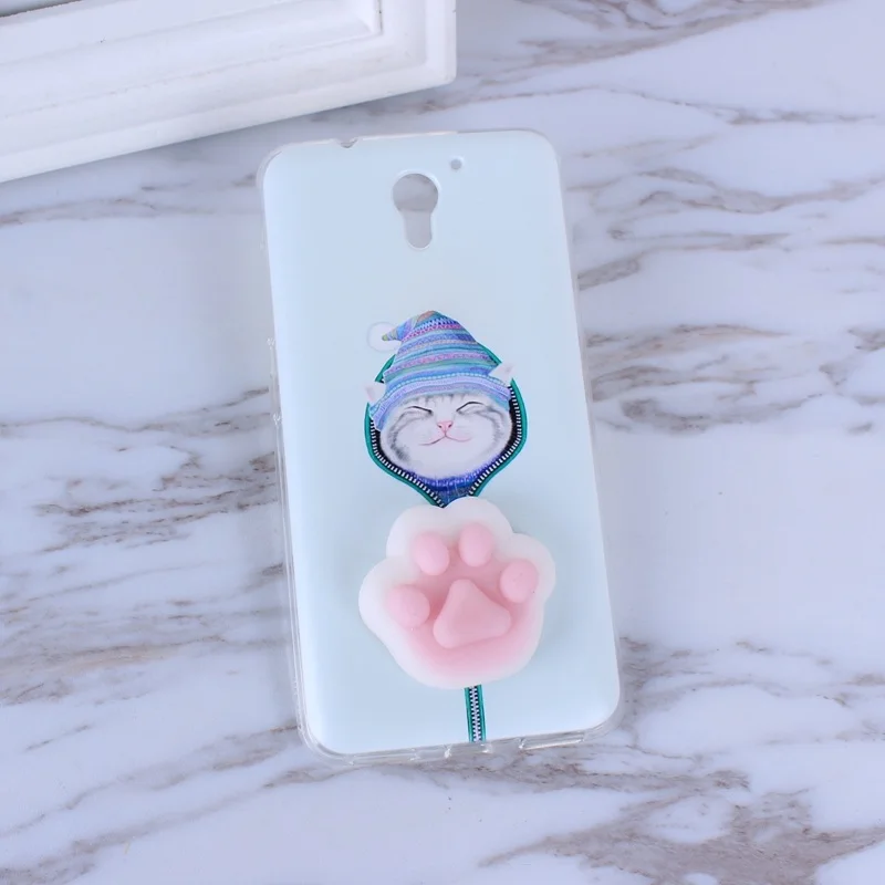 ZTE A610 Cases 3D Squishy Coque Silicone Soft TPU Case For Blade Capa Fundas Cover A510 Phone |
