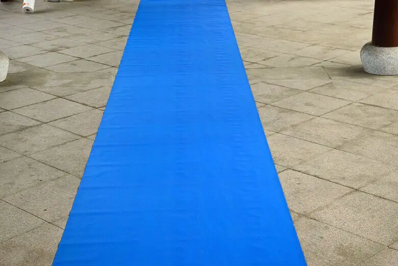 20 метров/рулон Королевский синий Свадебная тема нетканый материал ковер прохода